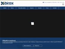 Tablet Screenshot of birox.si